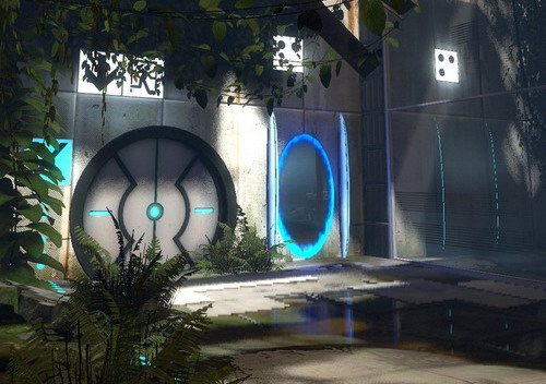 Новые иллюстрации игры Portal 2