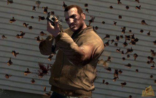 Русская версия Grand Theft Auto 4 на золоте